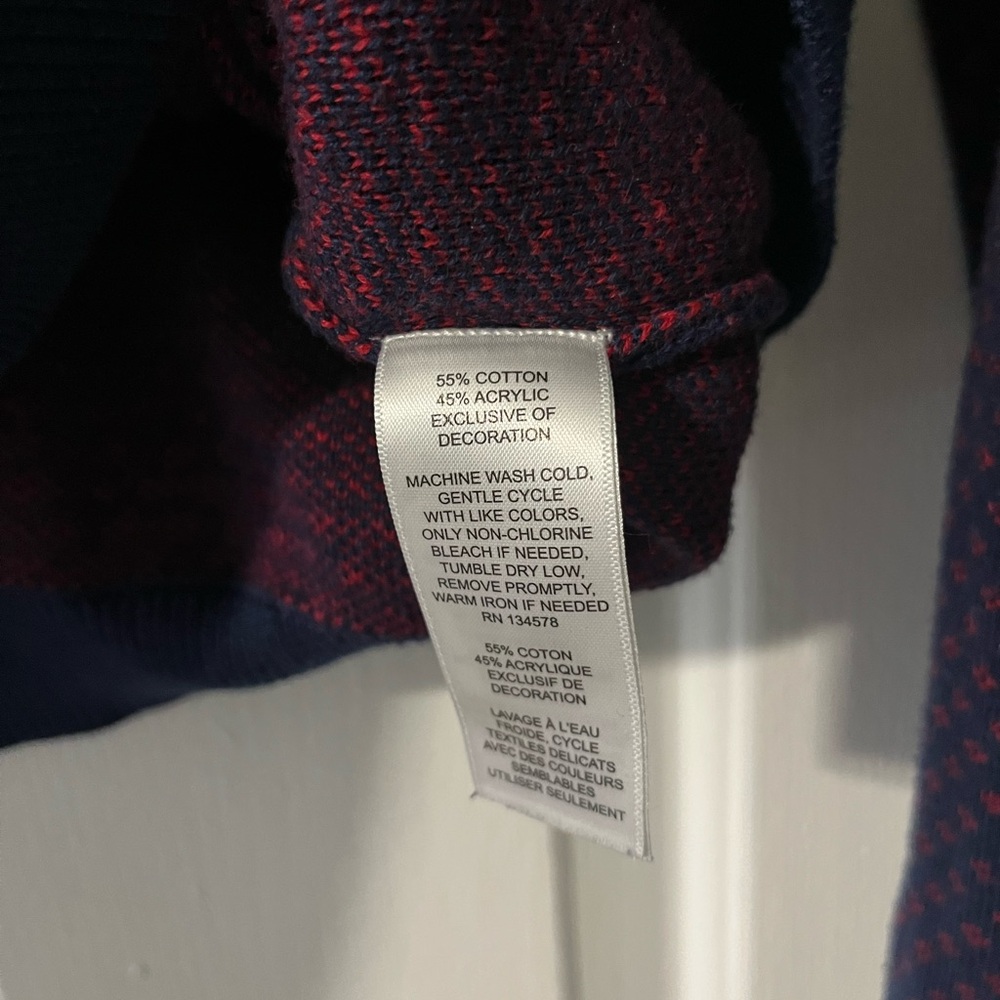 Vineyard Vines Half-Zip Patterned Sweater - image 4